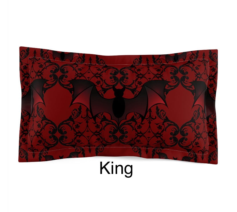 Vampire Red Set | Comforter Pillow Sham Set