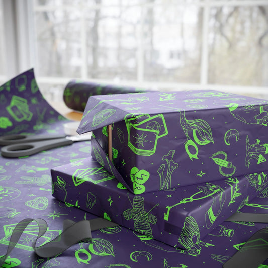 Hexcraft | Night | Gift Wrap Papers