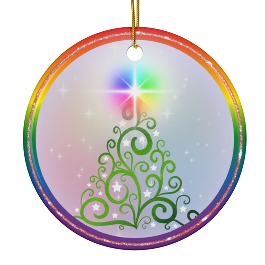 Joyous | Holiday Pride Tree | Heirloom Ceramic Ornaments (1pc, 3pcs, 5pcs, 10pcs)