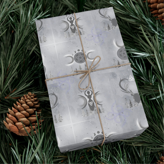 Yule Solstice | Winter Solstice | Gift Wrap Papers