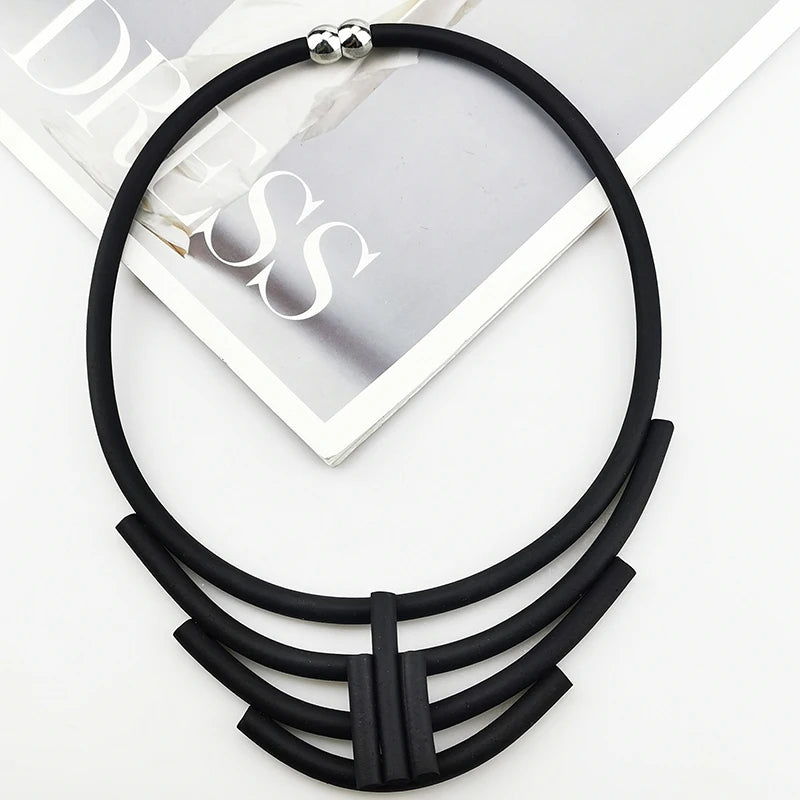 Choker Necklaces | Hypoallergenic Rubber Jewelry