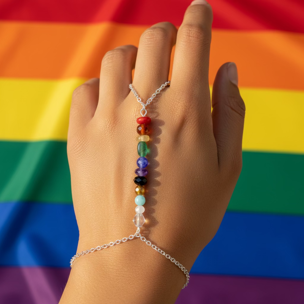 Hand of Pride | Rainbow Hand Jewelry | Start your Pride Right | Alliance Community